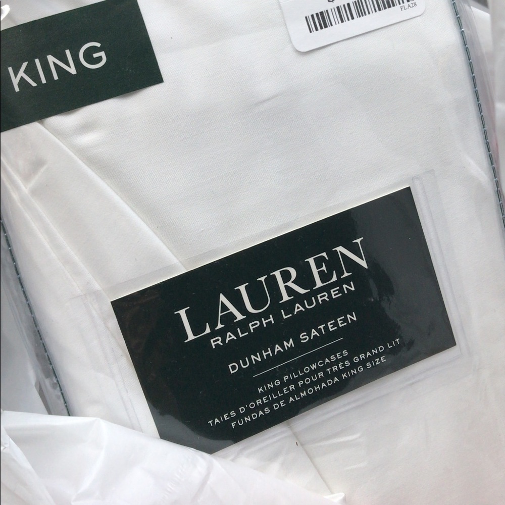 Ralph Lauren king pillowcase
